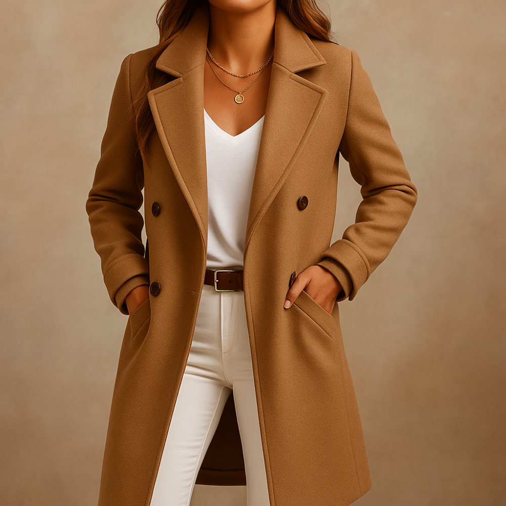 LUCY | ABRIGO LARGO ELEGANTE