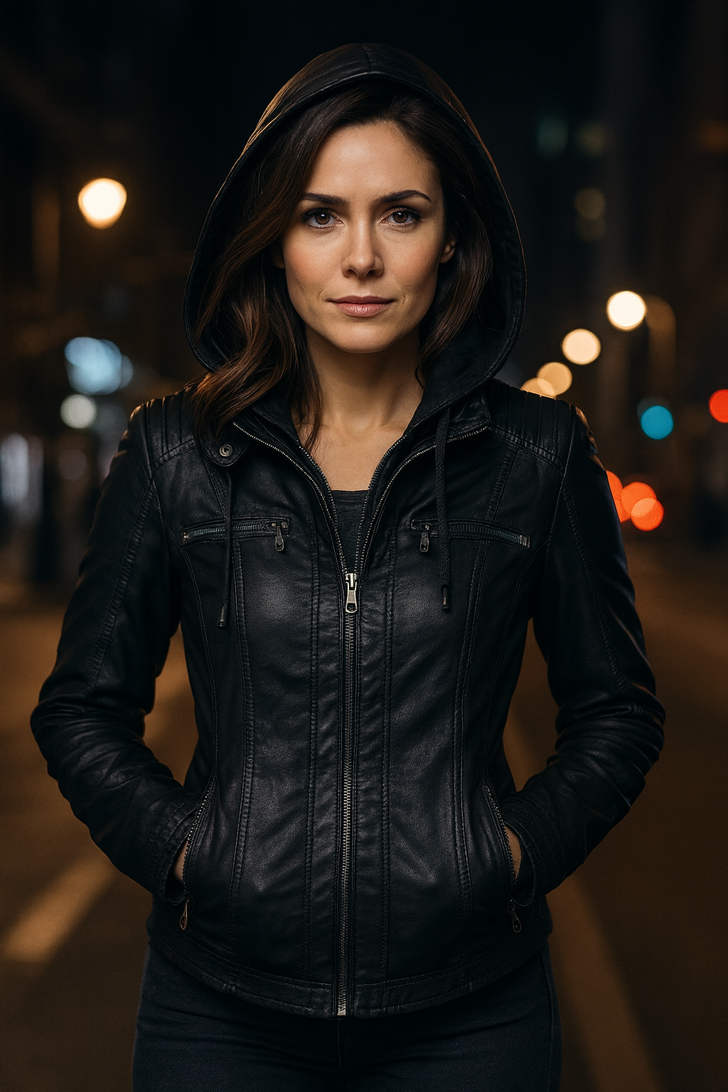 DALINA | CHAQUETA DE CUERO