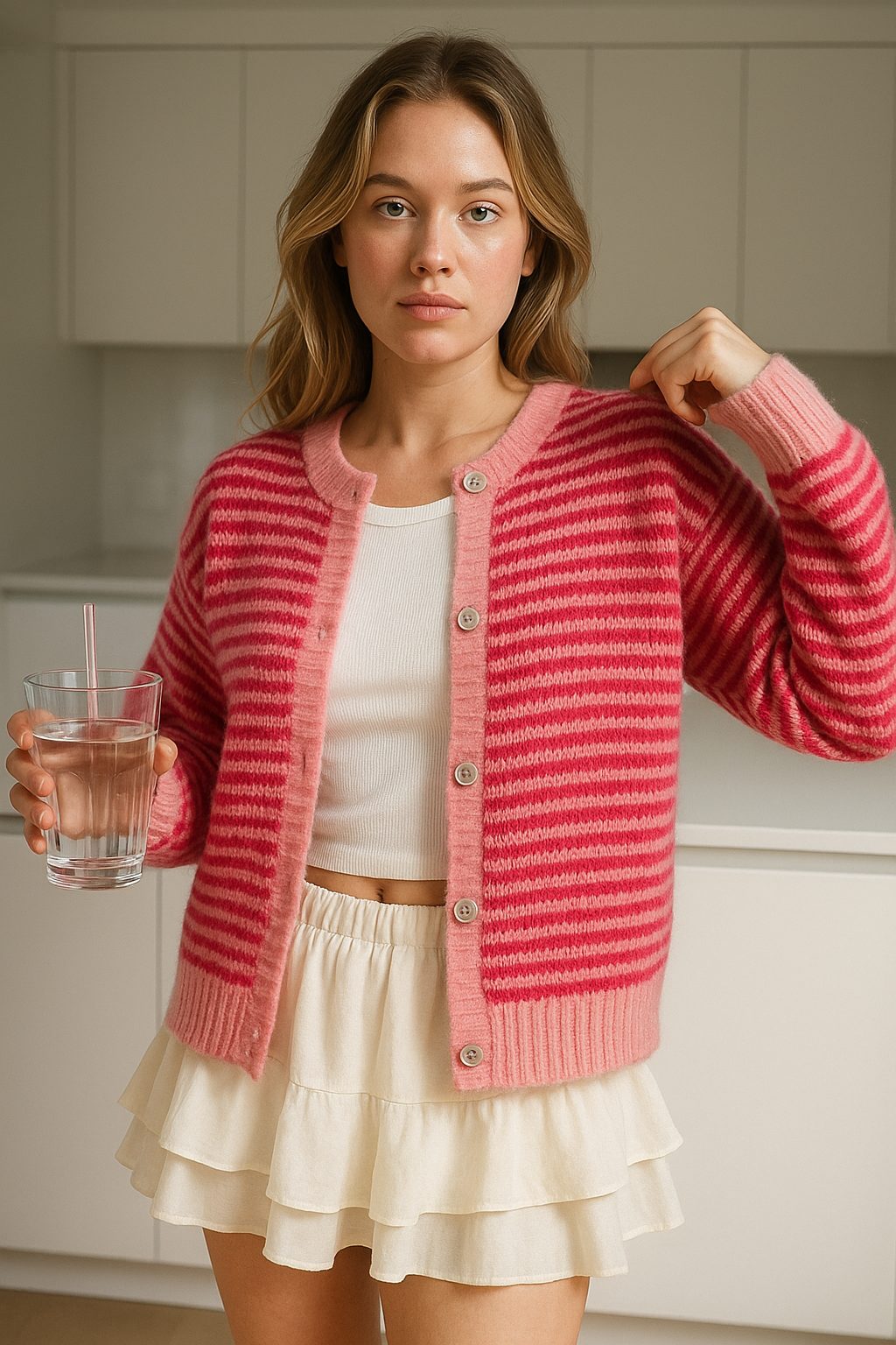 NEKANE | CÁRDIGAN CHERRY