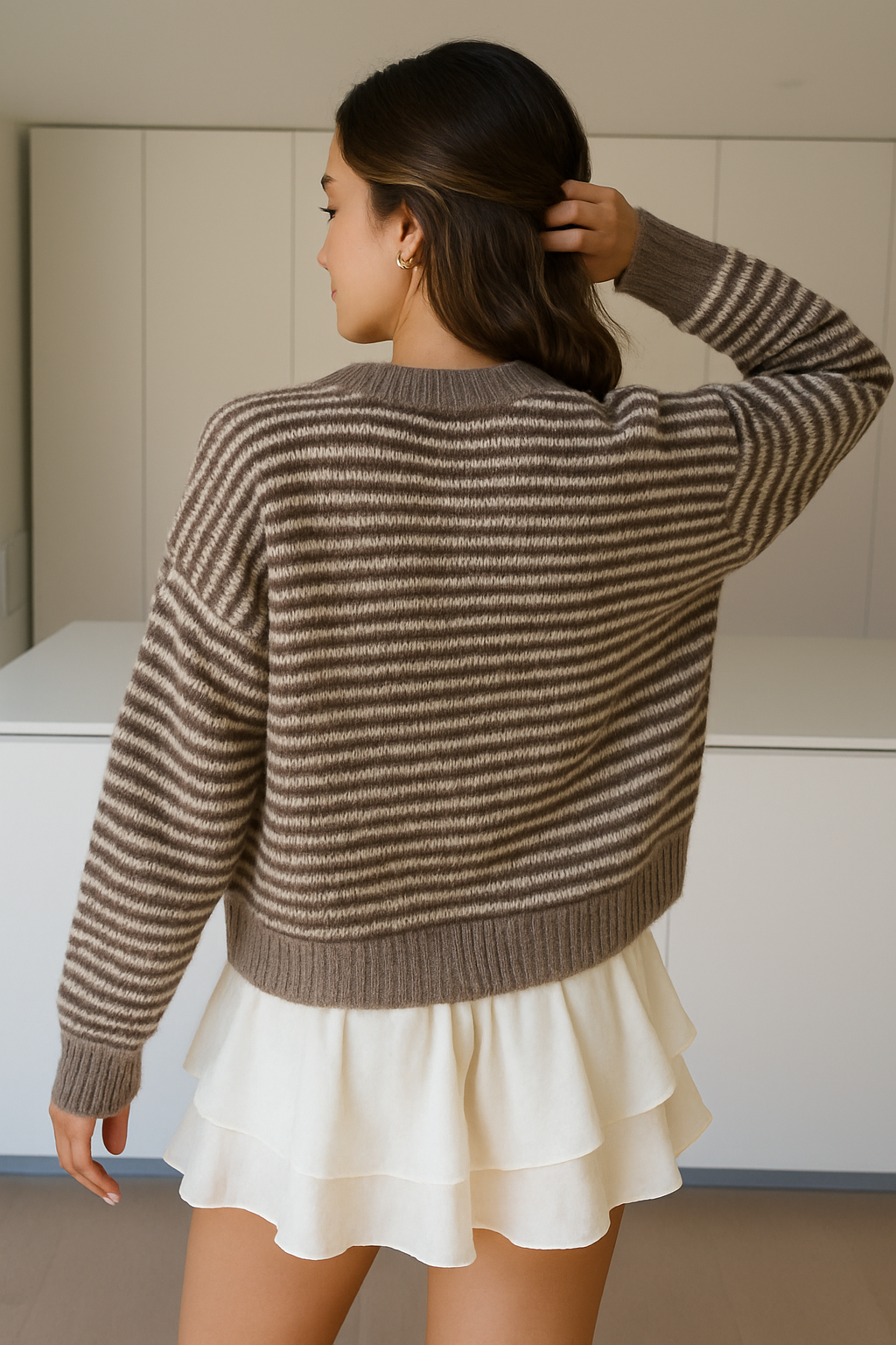 AROA | CARDIGAN CANELA