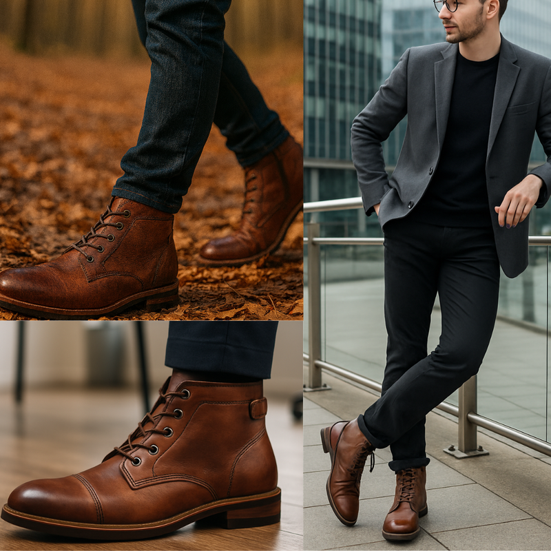<p>​👞​<strong>ELYON | BOTAS DE CUERO</strong></p>